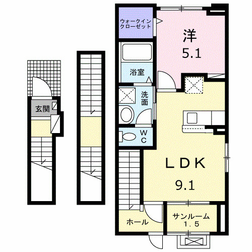 グランフォルム　Ｂの間取り