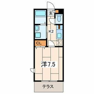 【間取り】 | Ｋ．Ｍ．Ｈ．ＣＯＵＲＴＴＥＲＲＡＣＥ