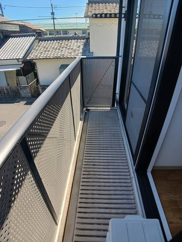 パークサイド３２８　Ｂのバルコニー