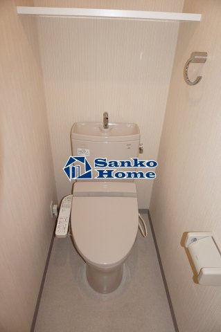 ガーラ・ステーション新富町のトイレ