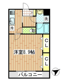 【間取り】 | カテドラル | 間取りです。
