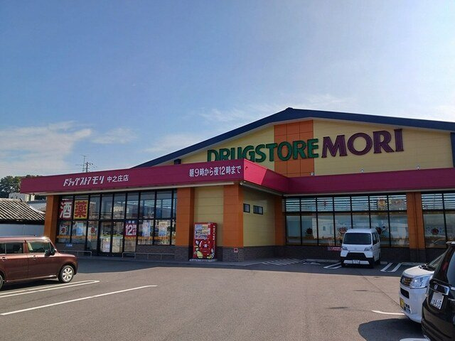 オーブリーＳの周辺|ドラッグストアモリ中之庄店まで668m