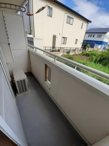 サニー沢津のバルコニー