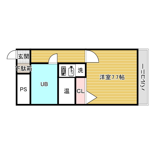 アルス市ヶ谷の間取り