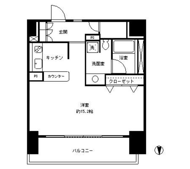 パークキューブ東品川の間取り
