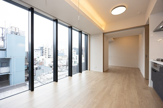 希神楽坂テラスの居間・リビング|※写真は同タイプ住戸です。