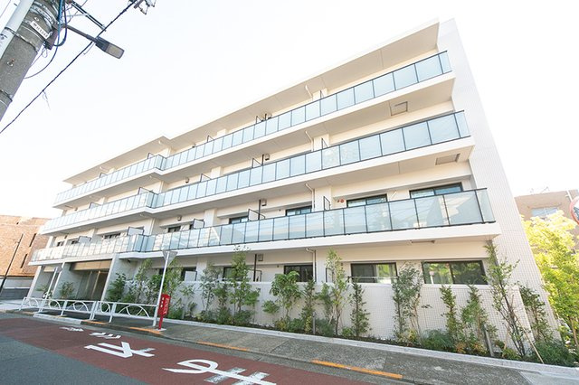 グランスカイ大岡山の外観|外観もきれいです