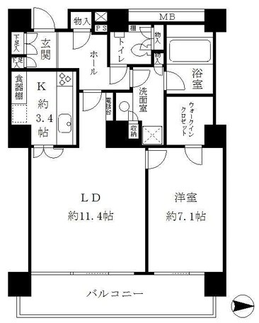 使いやすい間取りです！