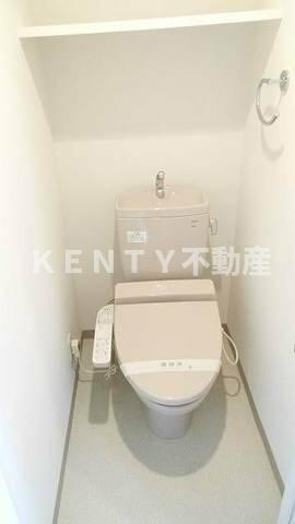 【トイレ】 | ガーラ・シティ大井町 | 清潔感のあるトイレです