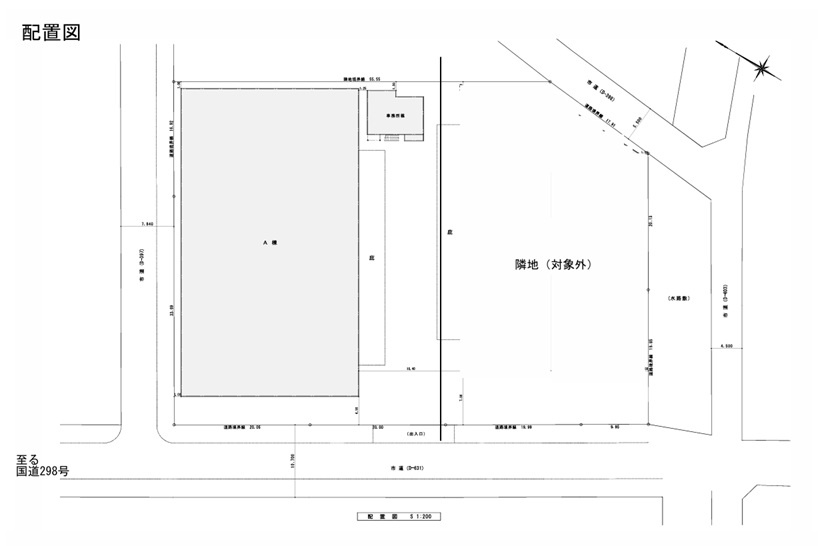 川口市大字安行原の倉庫の間取り