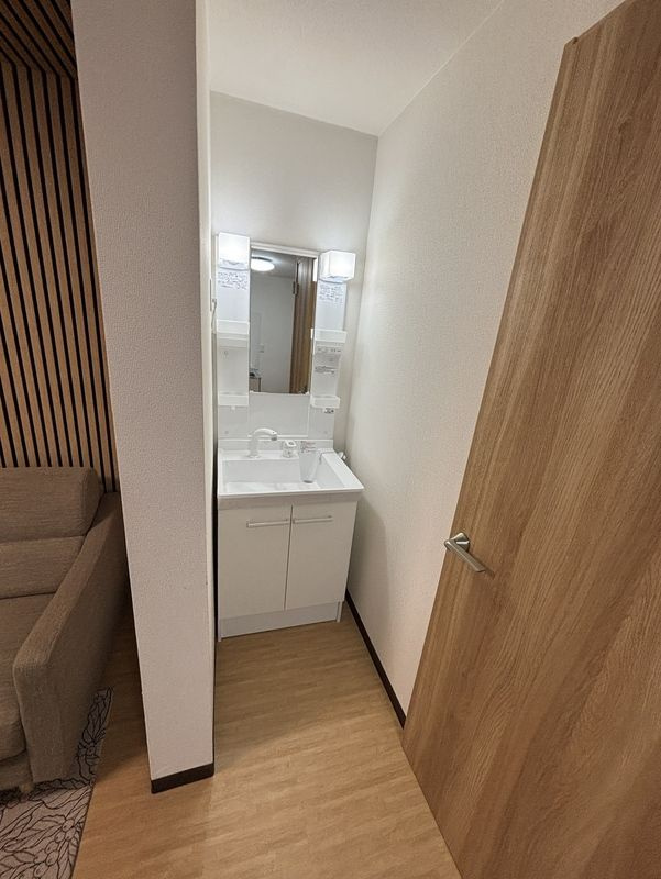 品川戸建の洗面所