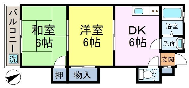 エルハイムの間取り