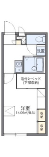【間取り】 | レオパレスラン東大洲Ｍ