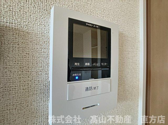 直方市大字感田のアパートのセキュリティ