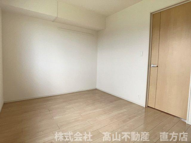 直方市大字感田のアパートの寝室