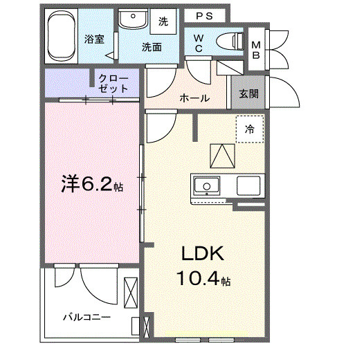 マグノーリエの間取り