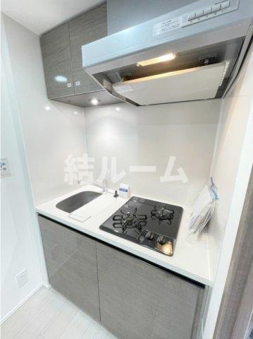 板橋区板橋１丁目の賃貸マンションのキッチン