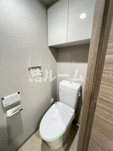 板橋区板橋１丁目の賃貸マンションのトイレ
