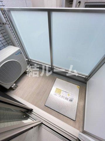 板橋区板橋１丁目の賃貸マンションのバルコニー