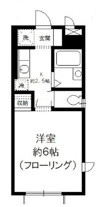 ホームあすかの間取り|間取りです。