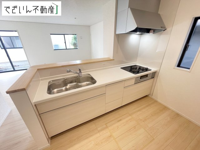 【キッチン】 | Cradle garden鴻巣市筑波第5 Ⅱ期 新築住宅 | ≪1号棟≫
現地(2026年8月撮影)
