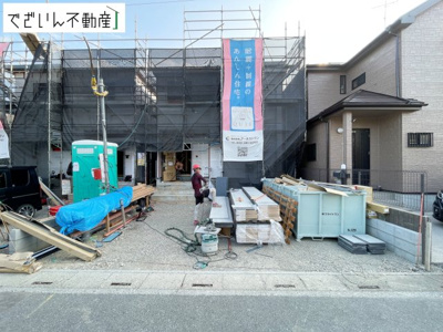 【外観】 | Cradle garden鴻巣市筑波第5 Ⅱ期 新築住宅 | ≪1号棟≫
現地(2026年7月撮影)