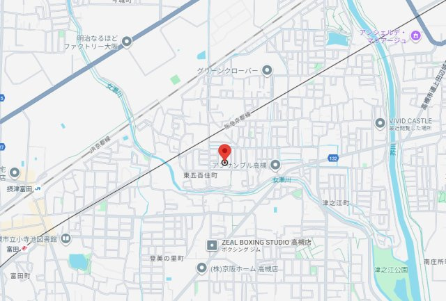 マンションTAKAYAⅠの地図