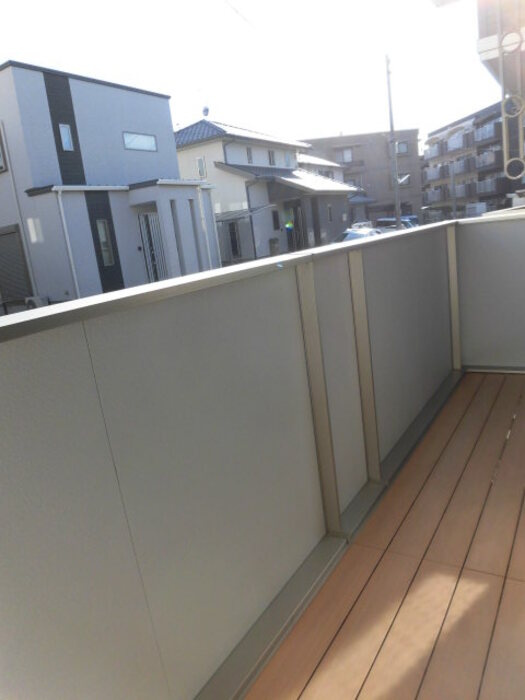 ディアコート合川 A棟のバルコニー|陽当たり良好なバルコニーです☆