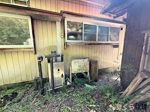 市貝町古家付き土地の外観