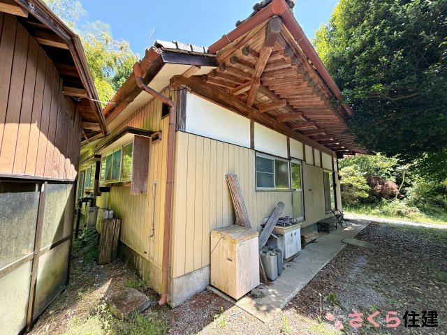 市貝町古家付き土地の外観