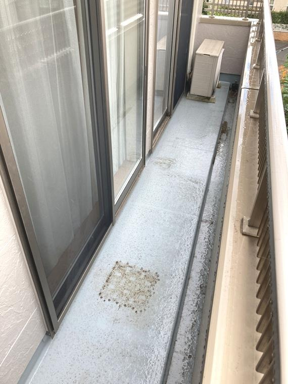 大和田戸建のバルコニー