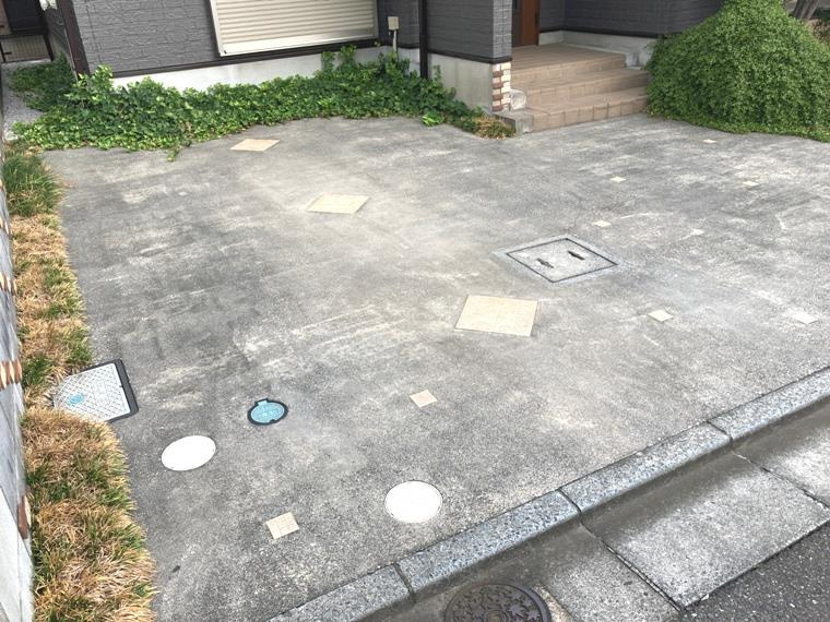 大和田戸建の駐車場