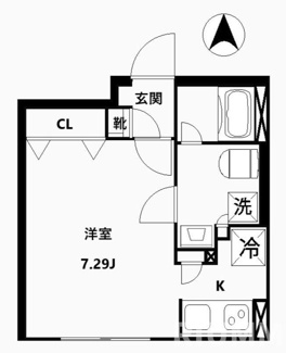 【間取り】 | ＣＲＥＡＬ高田馬場Ⅱ