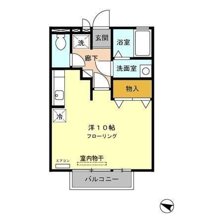 ラ・メーグの間取り