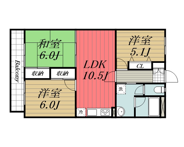 【間取り】
