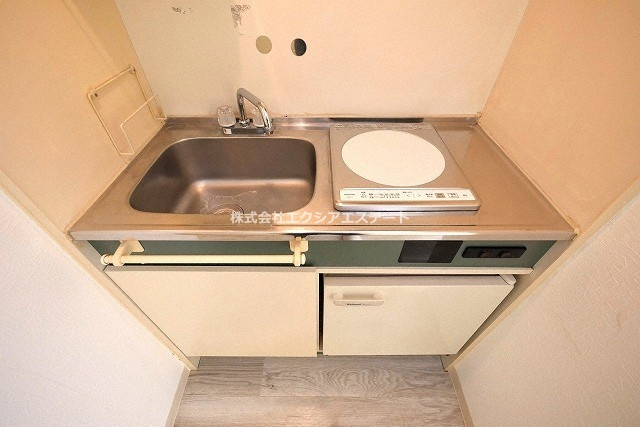 大阪市阿倍野区阿倍野筋３丁目の賃貸マンションのキッチン