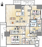 リバーガーデンタワー上町台筆ヶ崎の画像