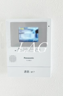 【セキュリティ】 | バーミープレイス調布Ⅱ | モニター付きインターフォンです。