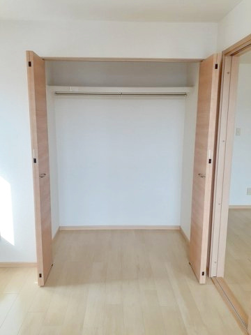 合志市須屋のアパートの収納