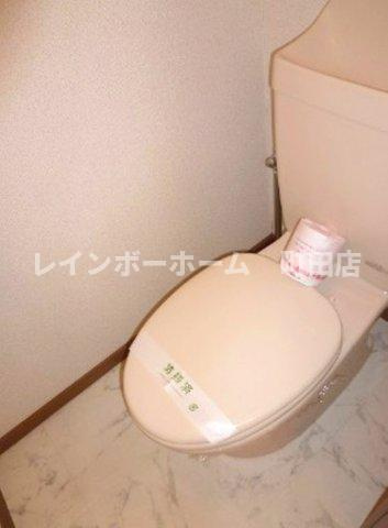 ア・ラ・モードＣ※初期費用分割あと払いサービス利用可能物件のトイレ
