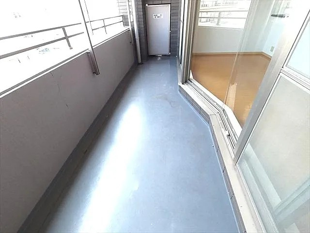御影山手シティハウスのバルコニー