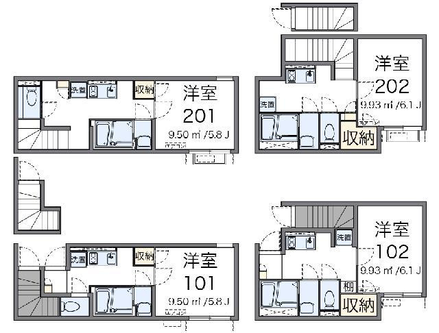 【間取り】 | 代表的な間取のため実際の間取…