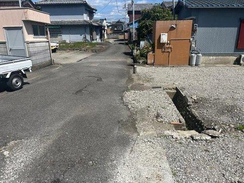 薗　売り土地の前面道路含む現地写真|現地（2025年4月）撮影