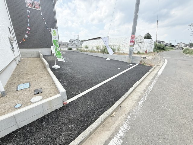 【駐車場】 | Cradle garden　大玉村玉井第６　１号棟