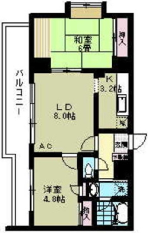 田無町7丁目マンションの間取り