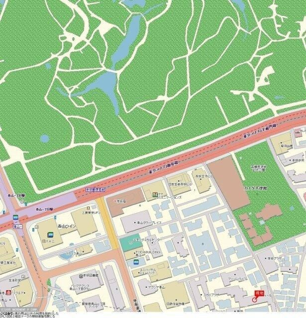 パルティール赤坂の地図
