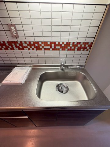 福岡市博多区中呉服町の賃貸マンションのキッチン