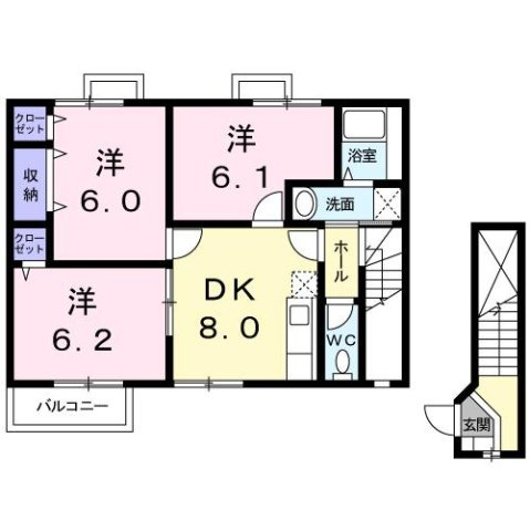 【間取り】 | フトゥールムⅡ