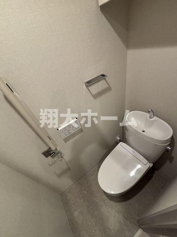 スプランディッド上野Northのトイレ
