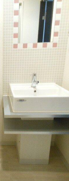 ステージファースト三軒茶屋アジールコートの洗面所